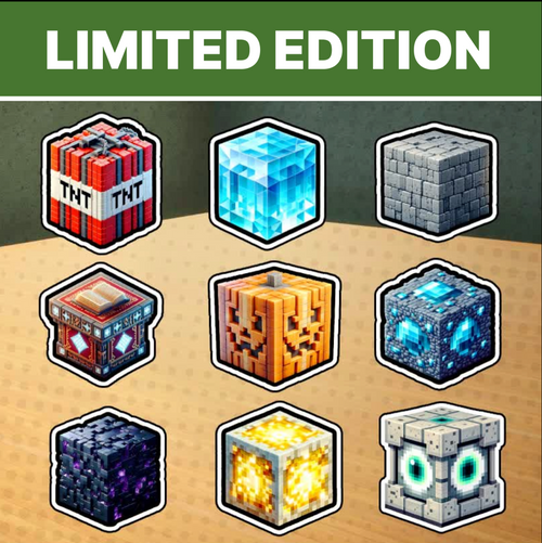 9 Rare Special Edition Blocks
